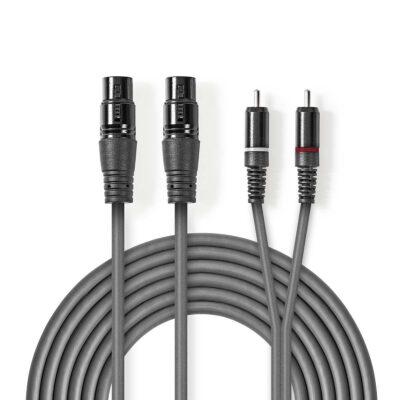 XLR - RCA kabel 1,5m COTH15230GY30