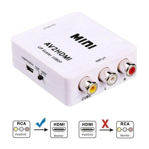 RCA na HDMI konvertor adapter RC2-HD13 - Image 3