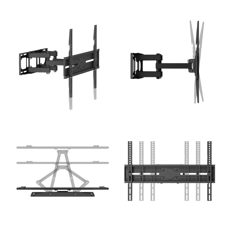 Zidni TV nosač, zglobni, od 37" do 80" LCDH 85-64B - Image 4