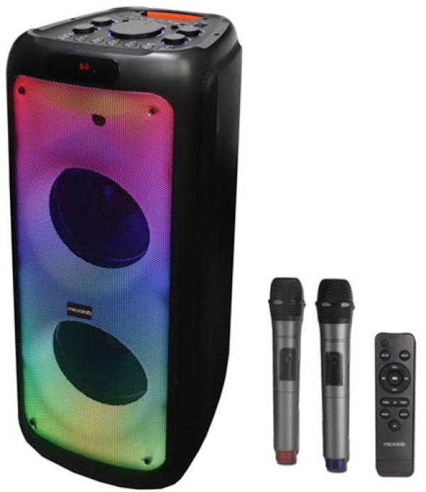 Bluetooth zvucnik – karaoke sa 2 mikrofona PT 1000W