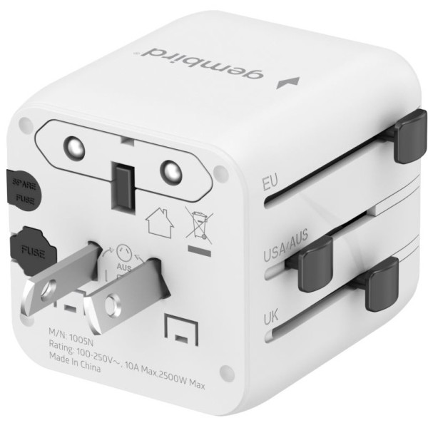 Travel adapter univerzalni TPA-INT-01-W - Image 3
