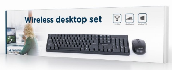 Set bežična tastatura (US) + miš KBS-W-01