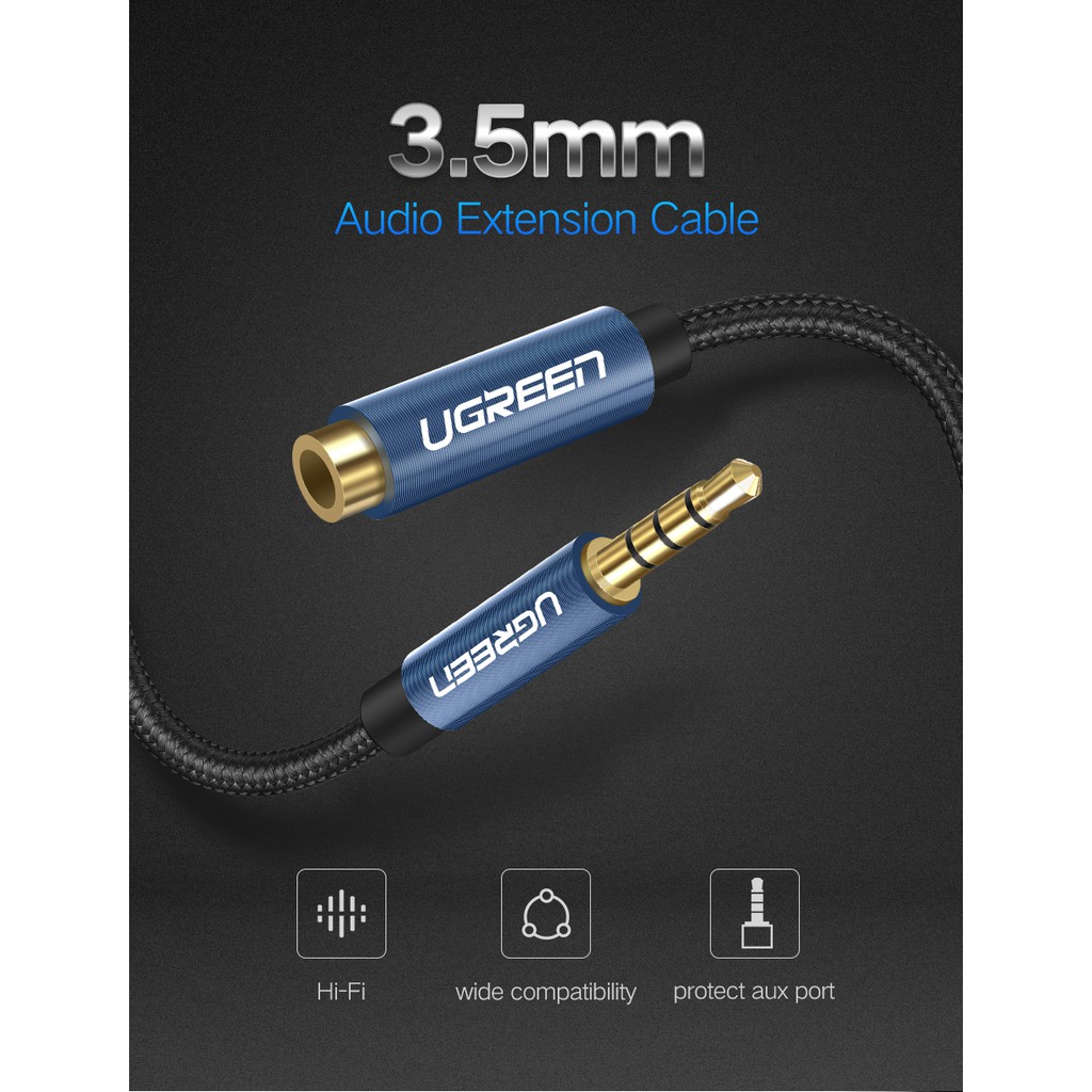 3,5mm produzni kabel sa mikrofonom AV 118-1m - Image 2
