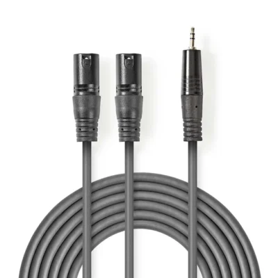Balansirani audio kabel XLR-3,5 stereo kabel  COTH15310GY15