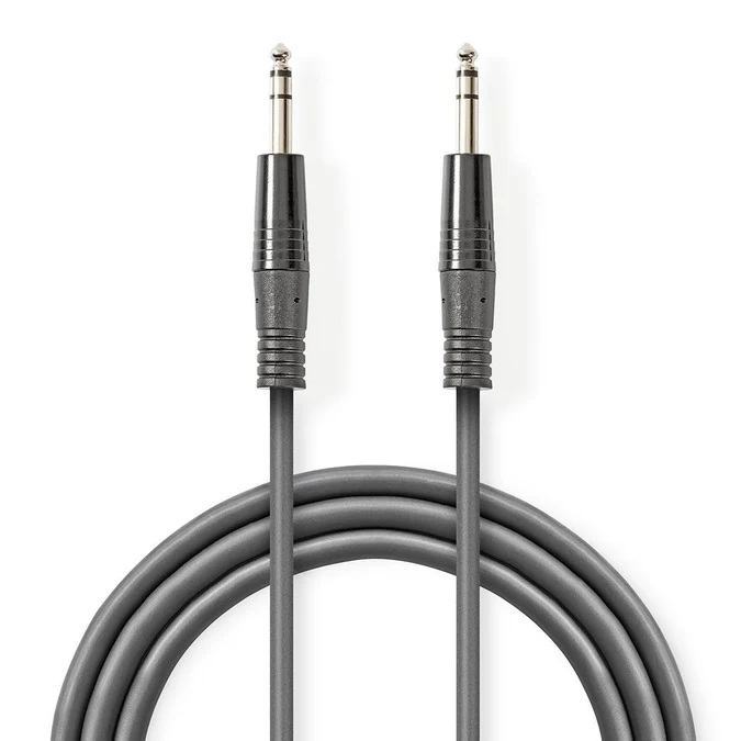 TRS kabel stereo 6,3mm utikačix2 COTH23020GY15