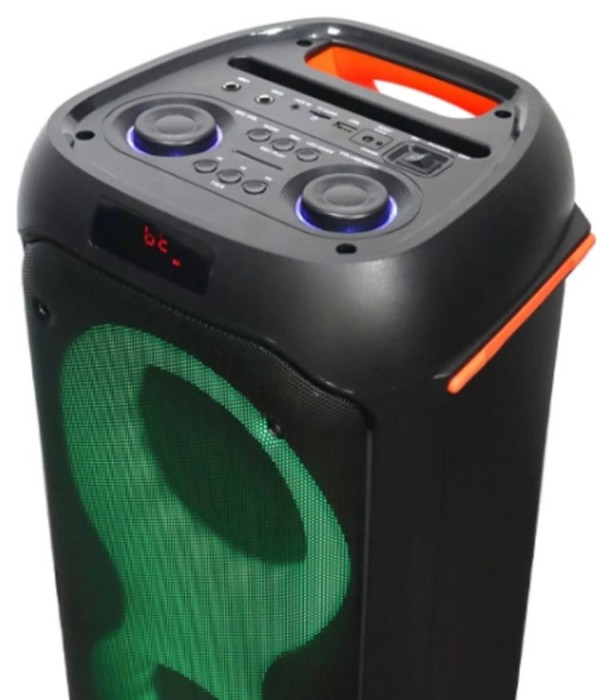 Bluetooth karaoke zvucnik sa bezicnim mikrofonima PT 602W - Image 2
